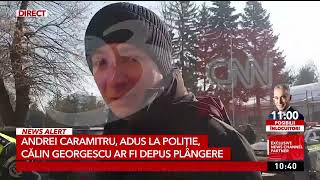 Andrei Caramitru a fost chemat la Poliție după ce Călin Georgescu l-a reclamat pentru o postare