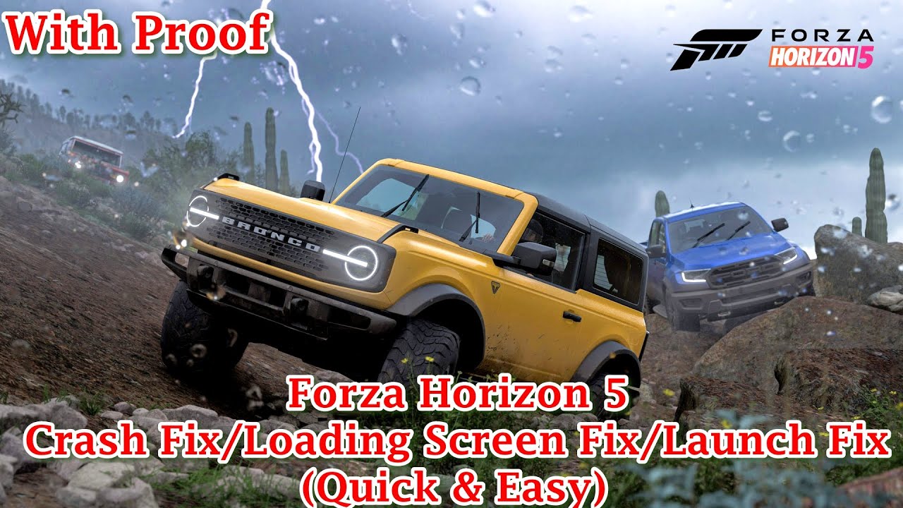 Forza Horizon 5 Crash Fix/EMP.dll Fix/Loading Screen Fix/Launch Fix ...