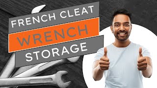 French Cleat Wrench Holder 🔧 | Holds 10 Wrenches 🧰 | 3D Printed Organizer for Your Workshop Tools 🧰