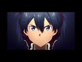 kirito’s transformation sword art online alicization wou dub clip hd 45fps