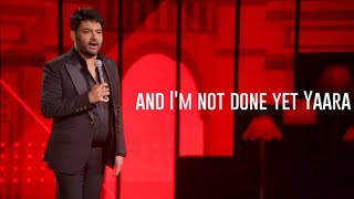 Kapil Sharma Song I'm not done yet Lyrics video | Netflix stand up Special | Son and father love ❤️