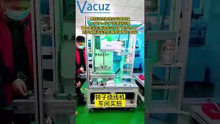 Vacuz Fully Automatic Armature Rotor Coil Flying Fork Needle Winding Machine Price Supply