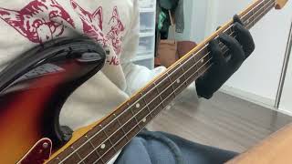 ベース練習記録106日目 [ハチさん/ドーナツホール] / Bass practice day106