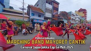 Mayoret Cantik Bikin Kagum! Aksi Spektakuler Marching Band di Karnaval Cap Go Meh 2025 🔥😍