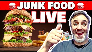 JUNK FOOD JAPAN LIVE - Exclusive Unreleased Video & Making Burgers