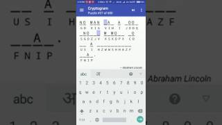 Cryptogram Puzzle #37 Android Quote Answer