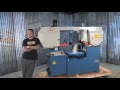 baileigh industrial bs 360sa semi automatic bandsaw horizontal band saw cutting machine