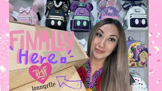 It’s finally HERE!! | Disney Loungefly Backpacks Unboxing