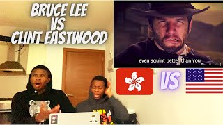Bruce Lee vs Clint Eastwood. Epic Rap Battles of History REACTION | WHO WON FOR YOU?