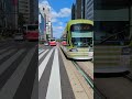 【広電路面電車】1000形1001号　本通電停出発　 shorts