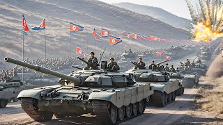 December 19th Tragedy! Large North Korean Military Convoy Ambushed and Destroyed by US Forces