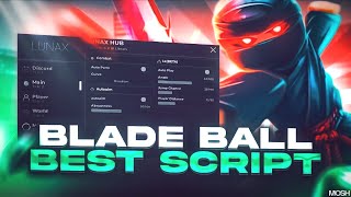 BLADE BALL SCRIPT - [LUNAX HUB]  | BEST AUTOPARRY | SOLARA SUPPORT x VALENTINE'S 2025 x NO KEY