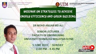 WEBINAR ON STRATEGIES TO ACHIEVE ENERGY EFFICIENCY AND GREEN BUILDING