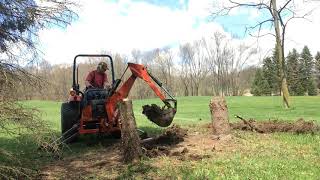 Stump removal the easy way!!