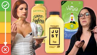 Tasting Most Popular Vegan Egg Products (Some of these are BAD)