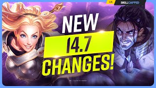 ALL NEW CHANGES for PATCH 14.7! - League of Legends