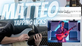 3 Matteo Mancuso TAPPING Licks