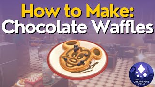 How to Make Chocolate Waffles in Disney Dreamlight Valley