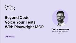 Webinar | Beyond Code: Voice Your Tests with Playwright MCP