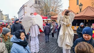 Mladá Boleslav: Českobratrské náměstí ožilo Vánočním jarmarkem