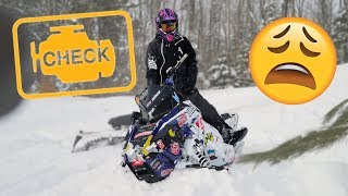 BLOWING UP MY BRAND NEW SNOWMOBILE...