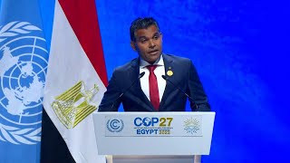 COP27: les récifs coralliens des Maldives \