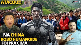 Robô humanoide avança contra multidão em festival na China – acidente ou aviso do futuro?