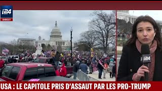 USA Le capitole pris d'assaut par les pro-Trump