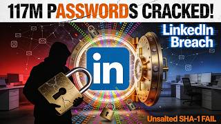 117M LinkedIn Passwords CRACKED: Unsalted SHA-1 Disaster EXPOSED!