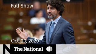 CBC News: The National | House of Commons debate leads to confidence vote | Oct. 20, 2020