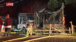 Fire destroys home on Iantha Street in Lafayette