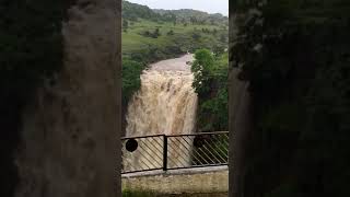 Beautiful Patalpani waterfall in Indore during rains