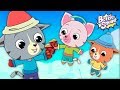 Three Little Kittens | Bottle Squad Songs | Nursery Rhymes | Superhero Cartoons | Children Songs