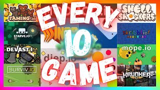 I Played EVERY POPULAR IO Game and Here's What Happened (Nostalgia)