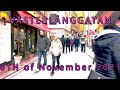 VÄSTERLÅNGGATAN, GAMLA STAN (OLD TOWN), STOCKHOLM, 6th November 2021, city walk, fast walk. 4K