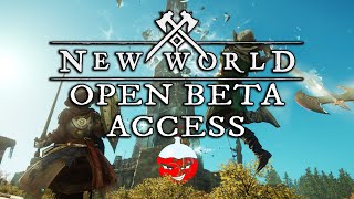GETTING ACCESS TO NEW WORLD OPEN BETA