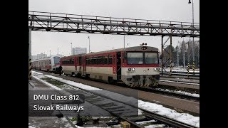 Slovak Railways - DMU class 812 (class 810 to 912)