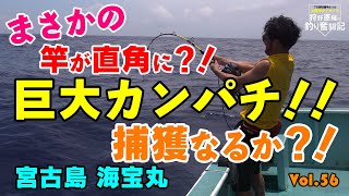 巨大カンパチに挑戦！！宮古島 海宝丸で奮闘記！目指すは20キロオーバー！！阪神タイガースOB 狩野恵輔の釣り奮闘記 Vol 56