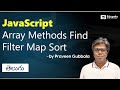 JavaScript Array Methods Find Filter Map Sort