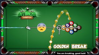 *NEW* Golden Break in Outbreak Tournament 1 Shot = win - 8 Ball pool - GamingWithK