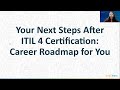 itil 4 roadmap 2025 how to get itil 4 certification itil career path simplilearn