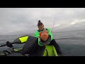 my first kayak fishing trip off stilbaai on my stealth profisha.