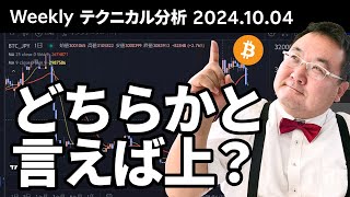 マトリックス法によるテクニカル分析（2024/10/4）どちらかと言えば上？