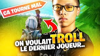 Loeya Kinstaar French Connection Fortnite Battle Royale - on voulait troll le dernier joueur ca tourne mal