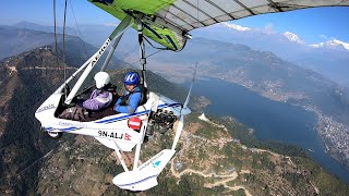 Ultralight Flight - Pokhara - Close To Himalayas