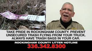 Littering - You Will Pay - Jason Ramey, District Attorney