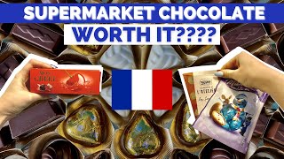 Tasting French grocery store chocolate candy | American in France
