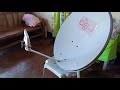 satelite dish convert to lte signal and boosting internet speed and sinr.