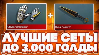 ЛУЧШИЕ СЕТЫ ДО 3000 ГОЛДЫ В СТАНДОФ2 | СЕТЫ В СТАНДОФ2