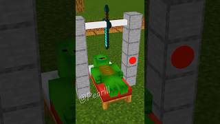 Need to Save The Mikey!!🐢- Minecraft Animation #shorts #maizen #minecraft
